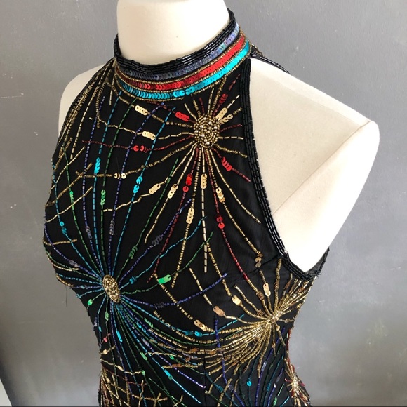 Gorgeous VTG Beaded Top - Laurence Kazar - Picture 3 of 7